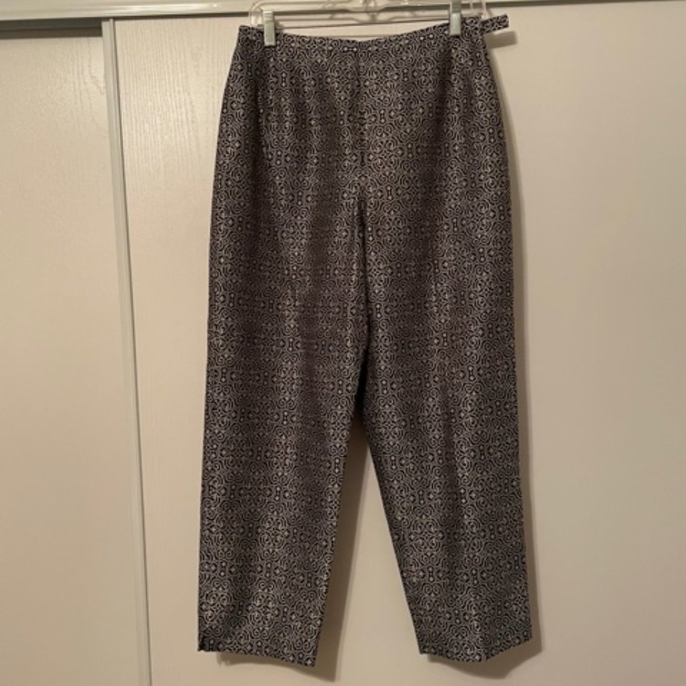 Talbot's Women Silk Ankle Pant - size 10 Petite